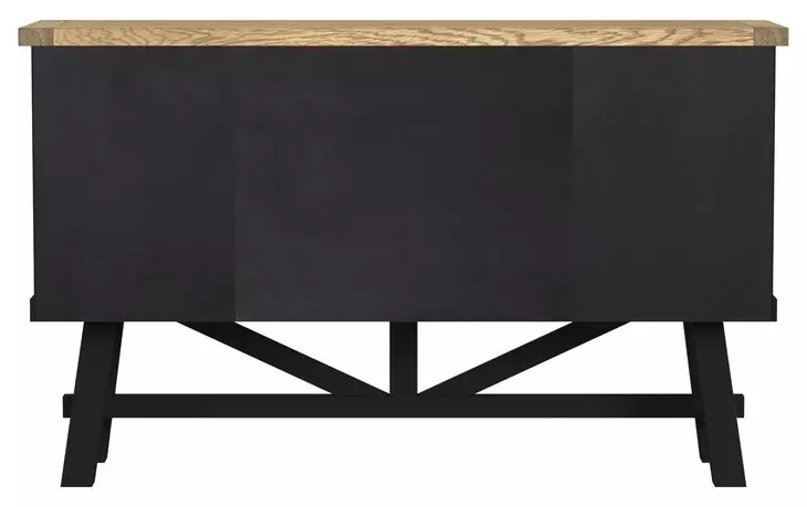 Hendricks Rustic Wheat and Raven Extendable Rectangular Dining Room Set