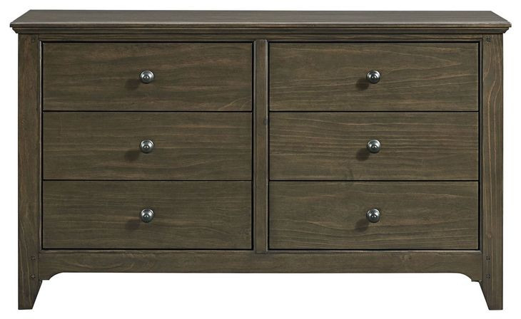 Tahoe Youth River Rock 6 Drawer Dresser