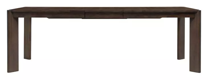 West End Saddle Brown Extendable Rectangular Dining Room Set