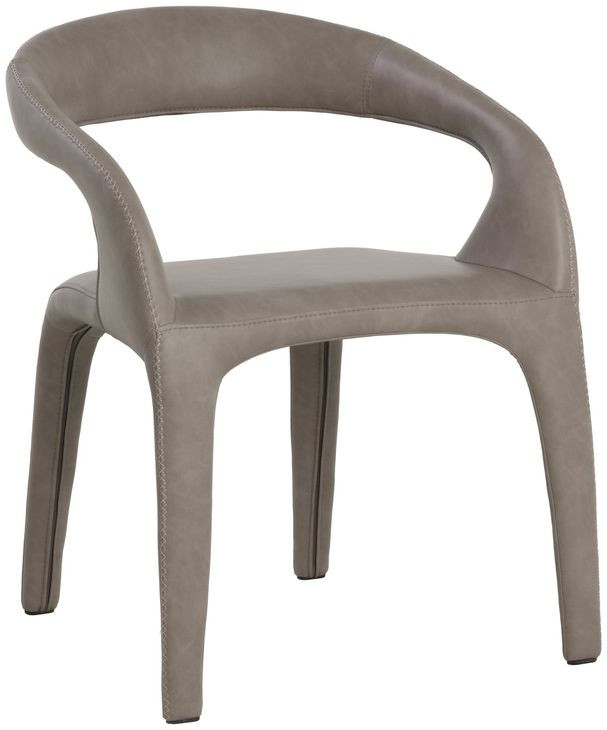 Avenlee Ivanhoe Mineral Upholstered Dining Arm Chair