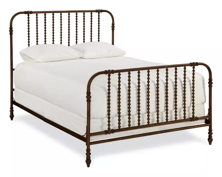Riverhouse Brown Queen The Guest Room Metal Bed