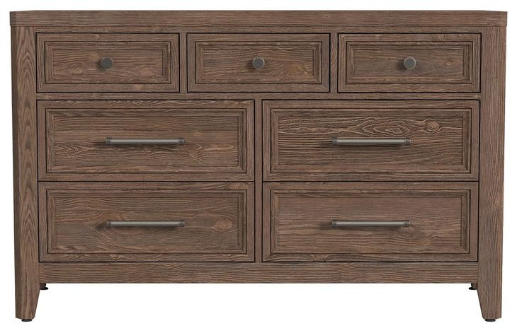 Carlson Harvest Brown 7 Drawer Dresser