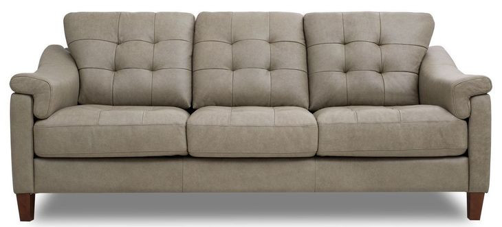 Emerson Green Pea Leather Living Room Set