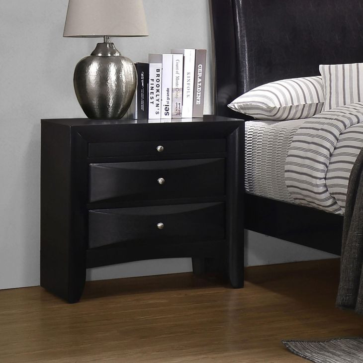 Briana Black Nightstand