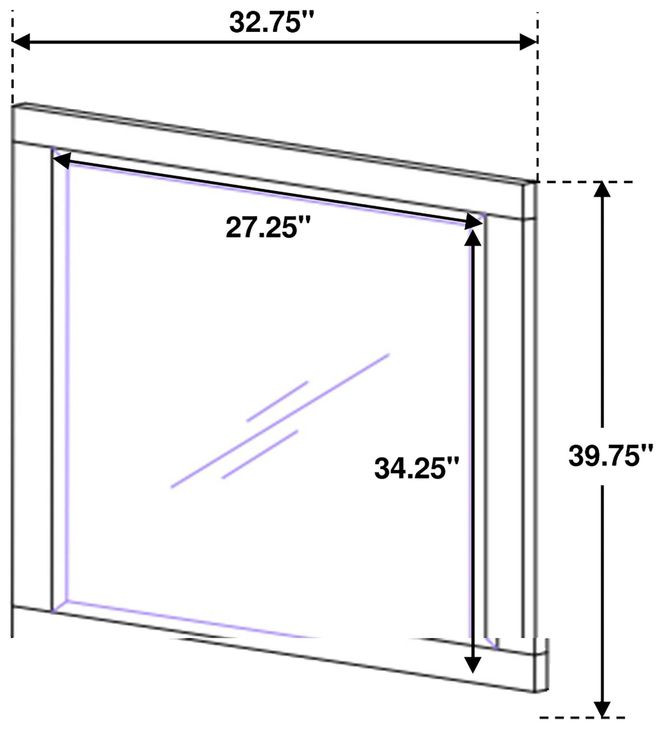 Jessica Cappuccino Mirror
