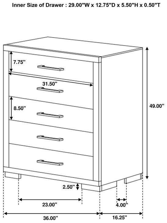 Jessica Cappuccino Chest