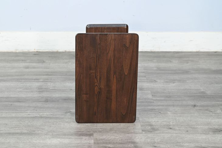 Maven Walnut Rectangular Laptop Table