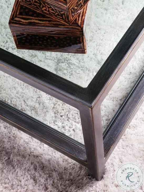 Metal Designs St Laurent Per Se Square Cocktail Table