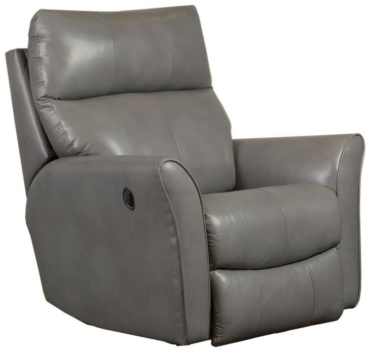 Stardust Valentino Granite Leather Wall Hugger Recliner