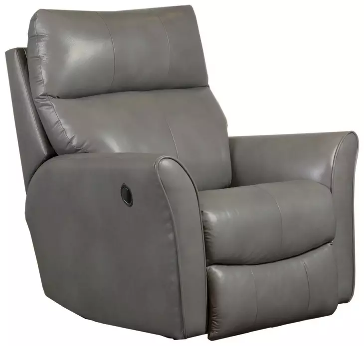 Stardust Valentino Granite Leather Wall Hugger Recliner