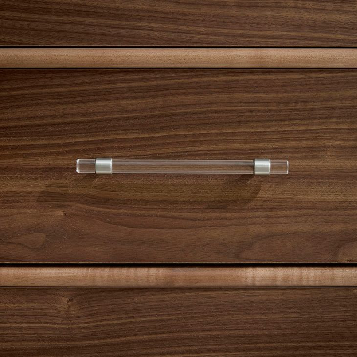 Nordhaven Clear Maple and Nordic Walnut 5 Drawer Chest