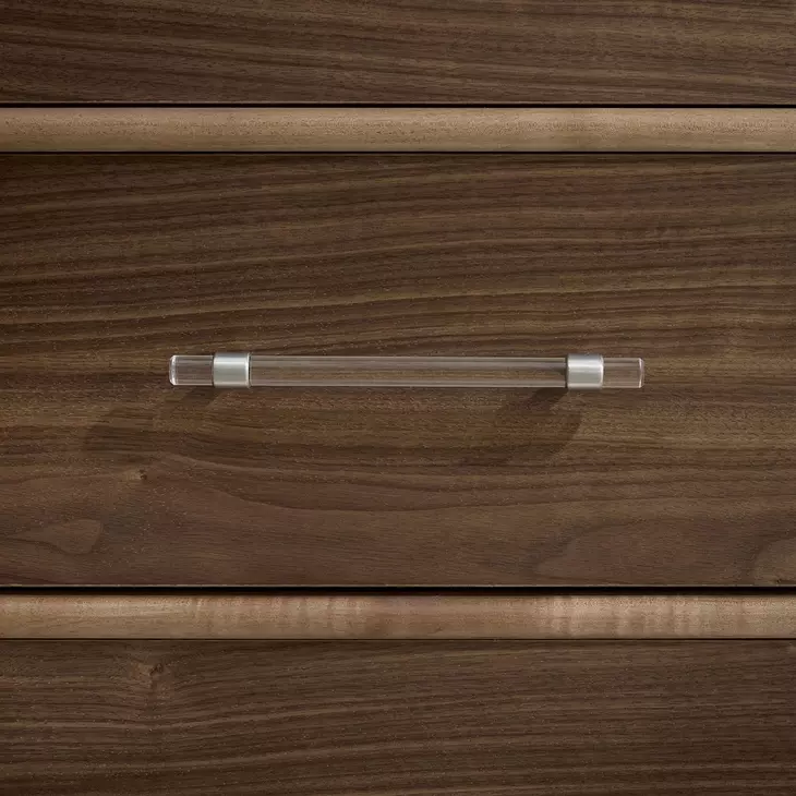 Nordhaven Clear Maple and Nordic Walnut 5 Drawer Chest