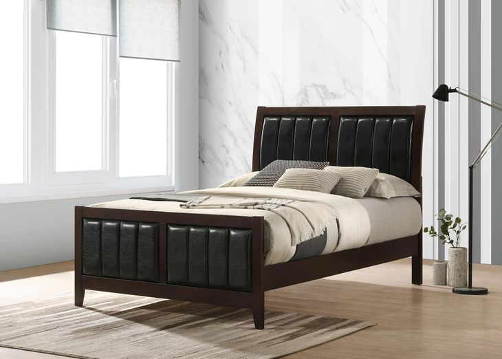Carlton Cappuccino Full Panel Bed