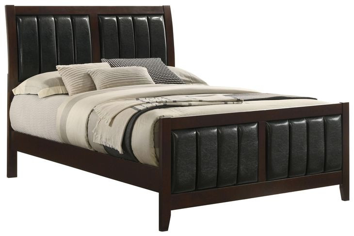 Carlton Cappuccino Full Panel Bed