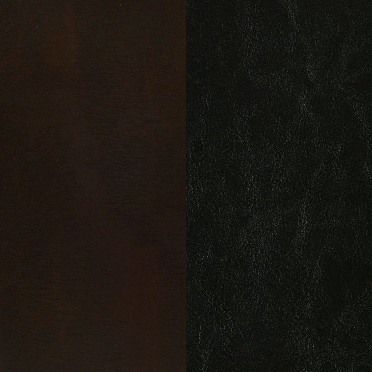 Carlton Black California King Upholstered Panel Bed