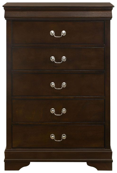 Louis Philippe Cappuccino Chest