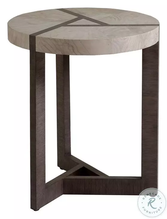 Signature Designs Bleached Olive Ash And White Oak Mercury Spot Table