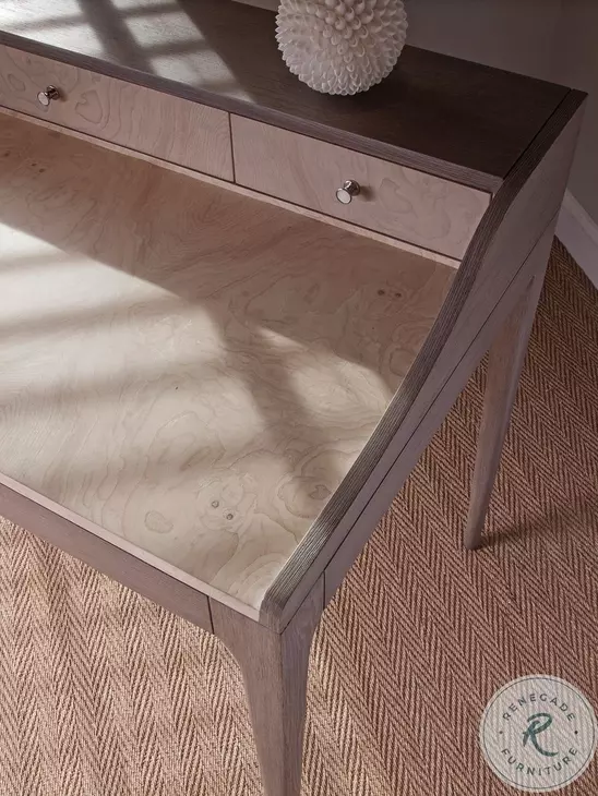 Signature Designs Bleached Olive Ash And White Oak Mercury Desk