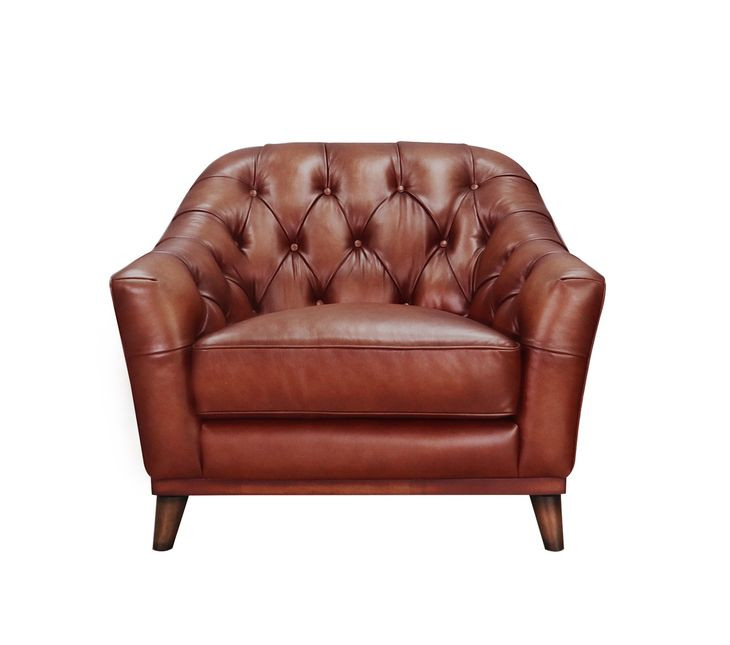 Lorwell Mocha Leather Upholstered Accent Chair