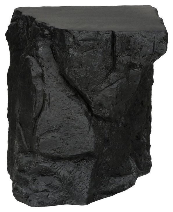 4117 Black Square Accent Table