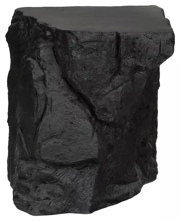 4117 Black Square Accent Table