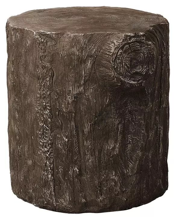 4123 Walnut Round Accent Table