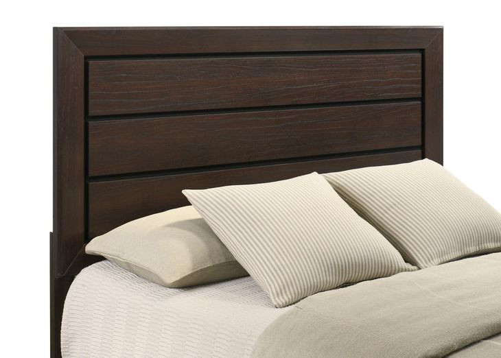 Fenbrook Dark Cocoa King Storage Panel Bed From Home Gallery