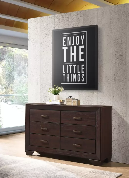 Fenbrook Dark Cocoa Dresser