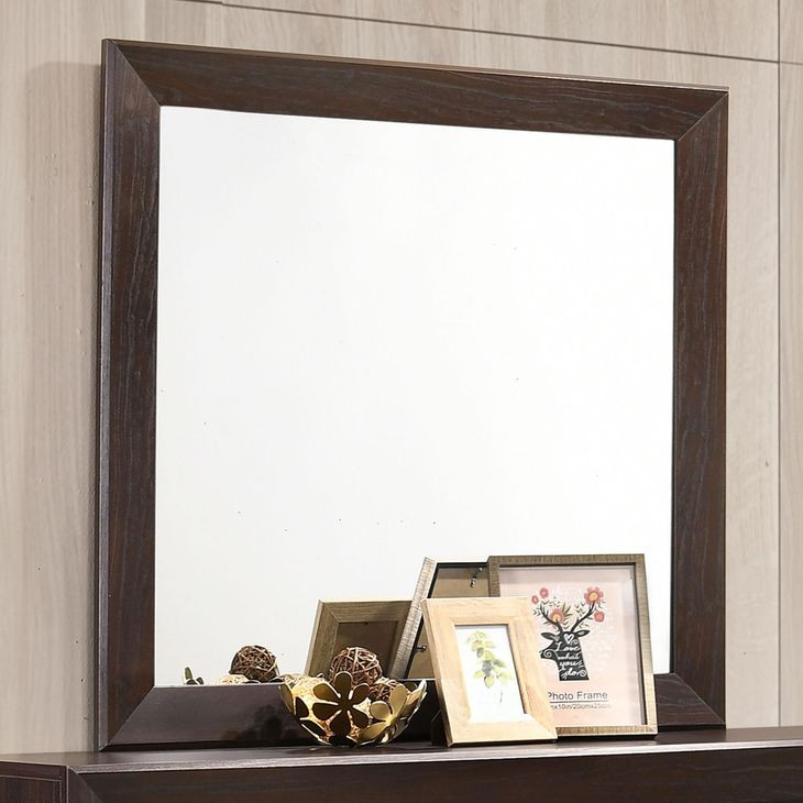 Fenbrook Dark Cocoa Mirror