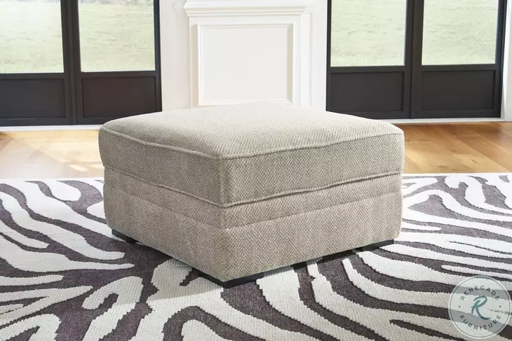 Calnita Sisal Ottoman With Storage