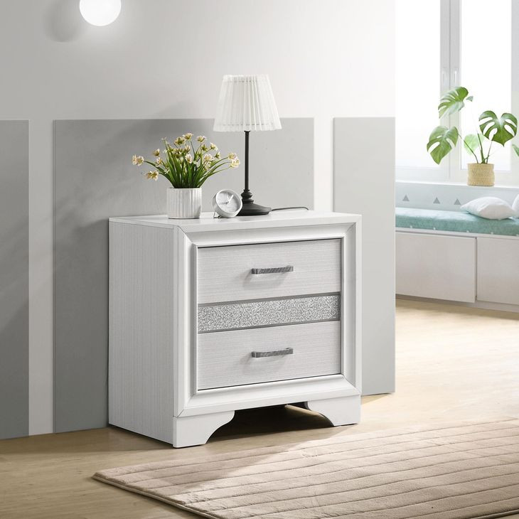 Miranda White Nightstand