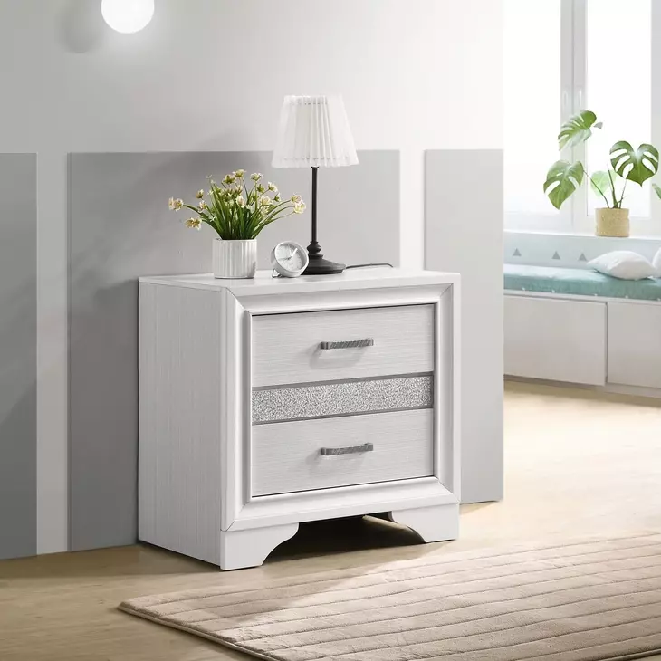 Miranda White Nightstand