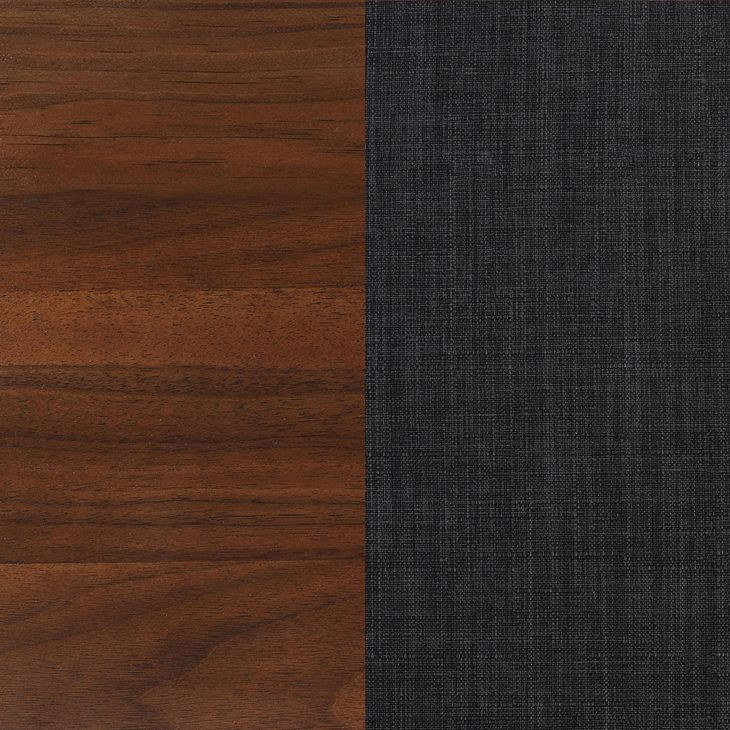 Robyn Dark Walnut Queen Panel Bed