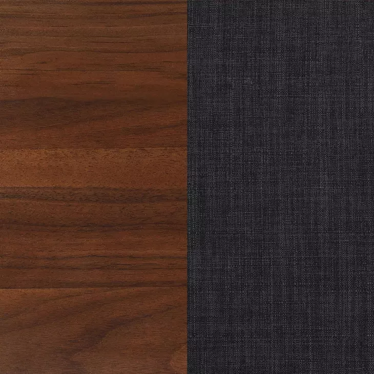 Robyn Dark Walnut Queen Panel Bed