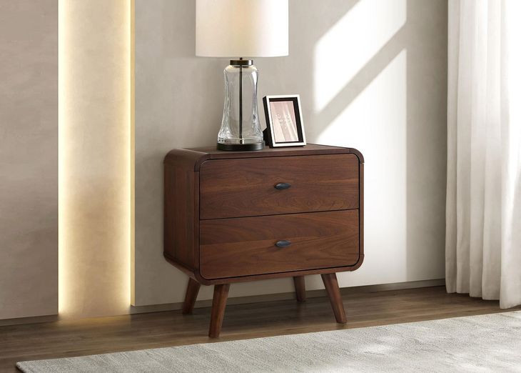 Robyn Dark Walnut Nightstand