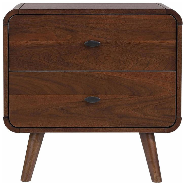 Robyn Dark Walnut Nightstand