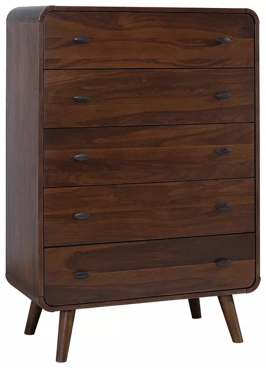 Robyn Dark Walnut Chest From Home Gallery Stores | Home Gallery Stores