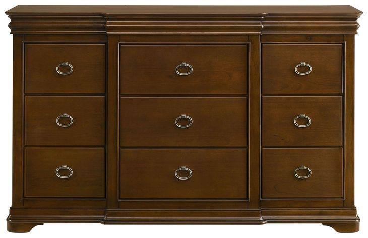 Garland Brown Cherry 11 Drawer Dresser