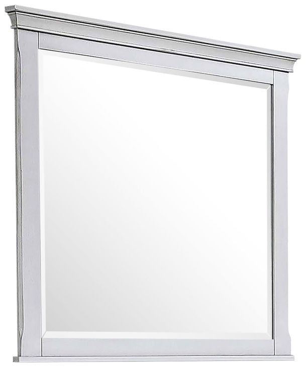 Franco Antique White Mirror