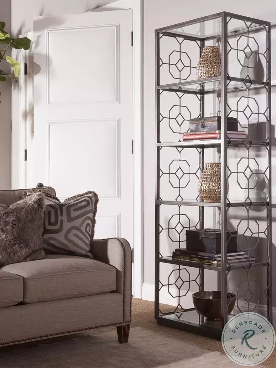 Metal Designs St Laurent Honeycomb Slim Etagere