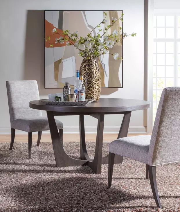 Madox Grigio Upholstered Side Chair