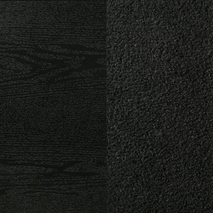 Miranda Black California King Panel Bed