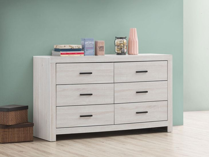 Brantford Coastal White Dresser