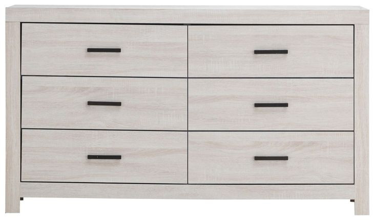Brantford Coastal White Dresser