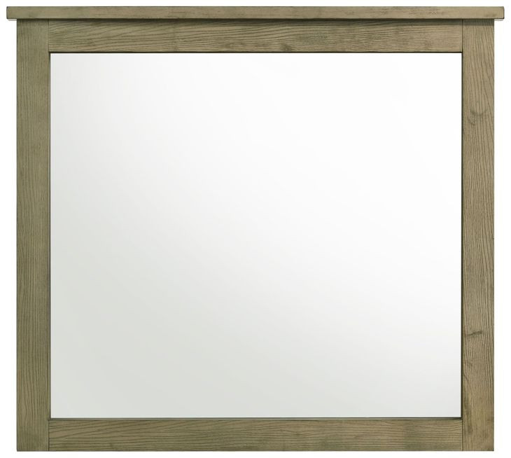 Hazlewood Vineyard Oak Rectangular Dresser Mirror