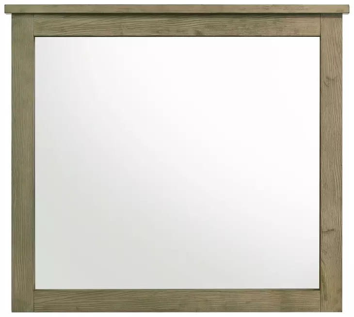 Hazlewood Vineyard Oak Rectangular Dresser Mirror