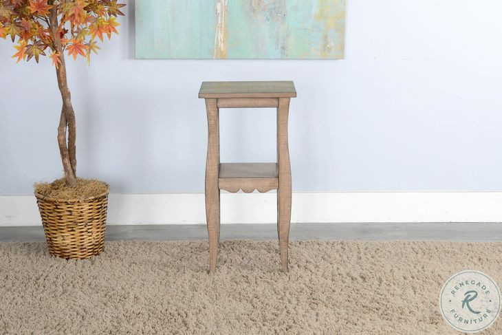 Seabright Natural Rectangular End Table