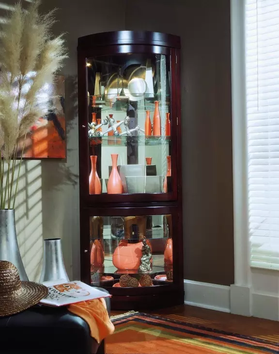Chocolate Cherry Corner Curio