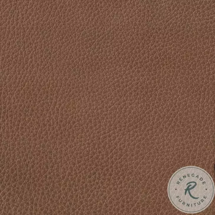 Sorella Cinnamon Leather 84" Sofa