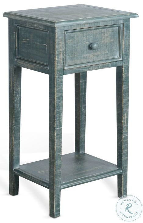 Seabright Sea Grass Rectangular Side Table